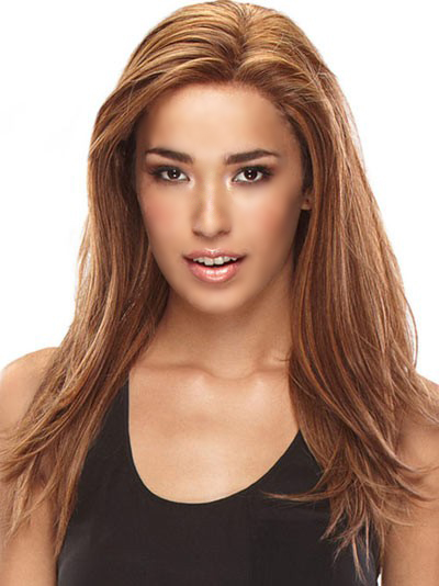 20" Full Lace Straight Human Hair Wig