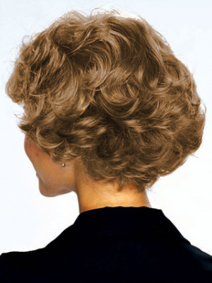 Short Curly Lace Front Human Hair Wig