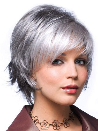 Short Wavy Synthetic Capless Wig