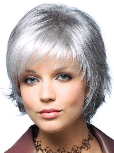 Short Wavy Synthetic Capless Wig