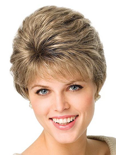 Luxury Wavy Synthetic Capless Wig - Click Image to Close