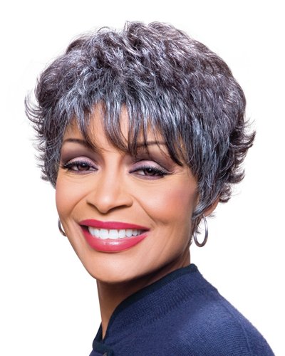 Fabulously Natural Grey Wig - Click Image to Close