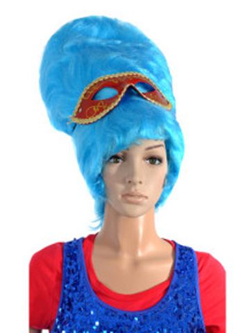 Cylindrical Festival Party Wigs