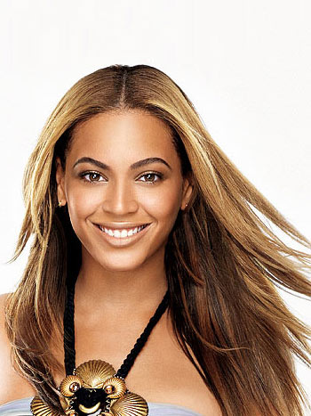 Beyonce Long Straight Stylish Synthetic Wig - Click Image to Close