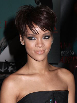 Rihanna Sporty Extra Short Synthetic Wig - Click Image to Close