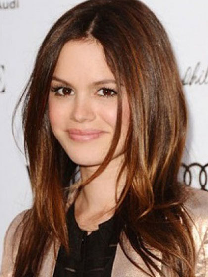 16" Rachel Bilson Human Hair Straight Wig