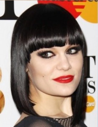 A Jessie J Style Beautiful Black Bob Wig