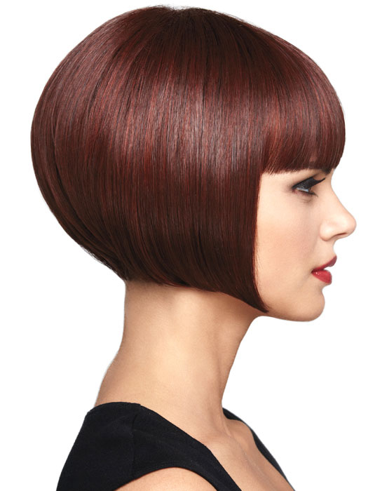 Short Synthetic Capless Cut Bob Wig