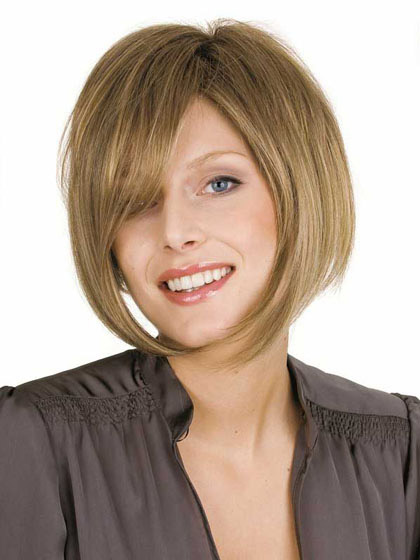 Long Side Short Back Bob Cut Full Lace Wig