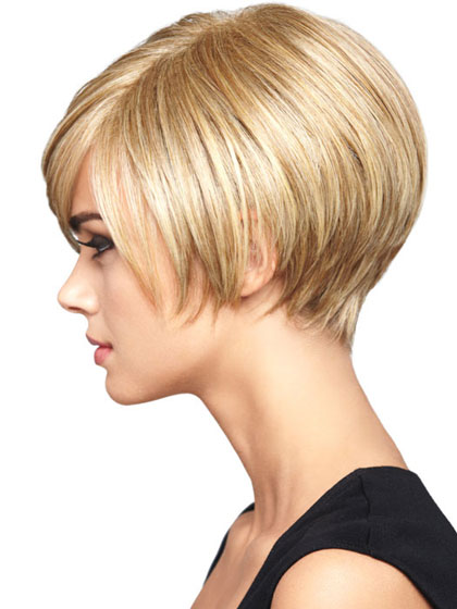 Synthetic Capless Forward Bob Wig