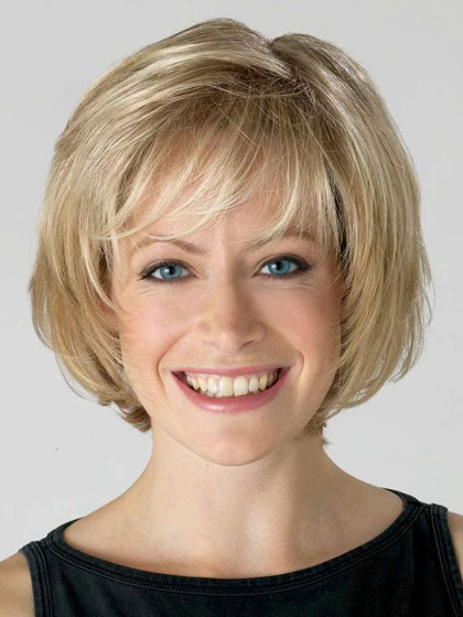 Lace Front Layering Bob Wig - Click Image to Close