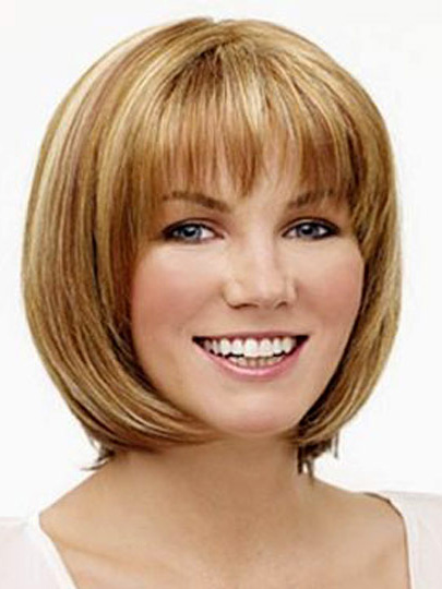 Beautifully Classic Synthetic Bob Wig - Click Image to Close