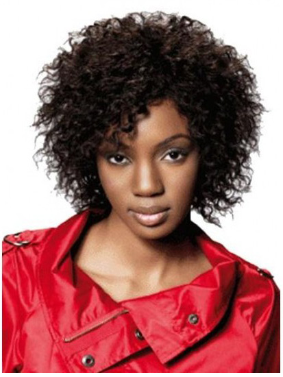 Short Curly 100% Human Hair Wig