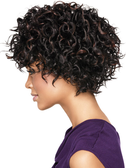 Full-On Curly Synthetic Capless Wig