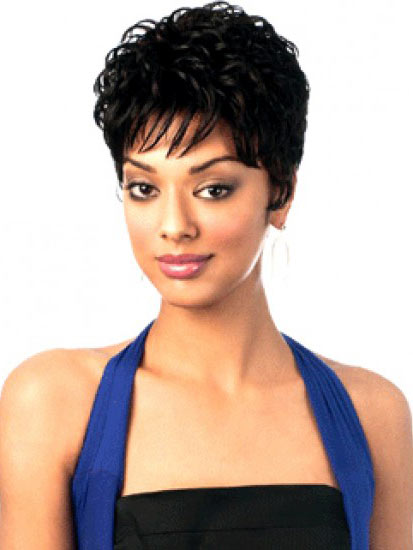 Halle Synthetic Short Capless Wig - Click Image to Close