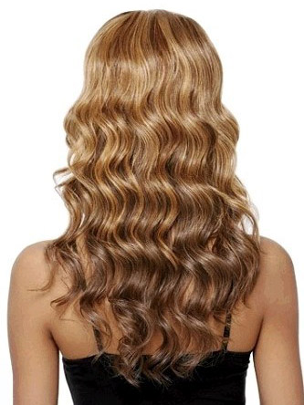 Long Wavy Synthetic Lace Front Wig