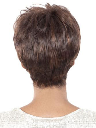 Unisex Short Straight Synthetic Wig