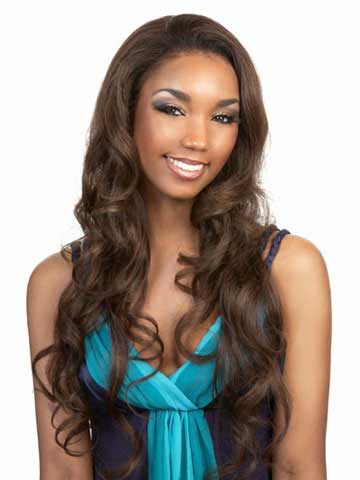 Long Wavy Lightweight Synthetic Capless Wig - Click Image to Close