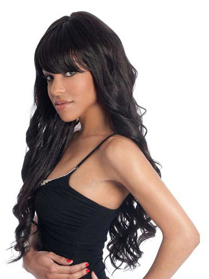 Long Wavy Sophisticated Style Synthetic Wig