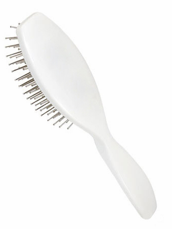 Silver Flat Brush