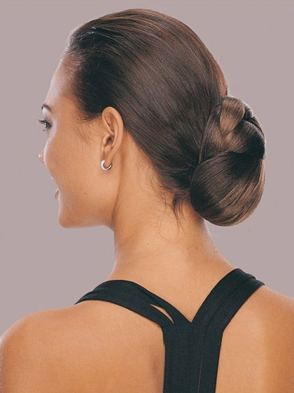 Braided Remy Hair Bun - Click Image to Close