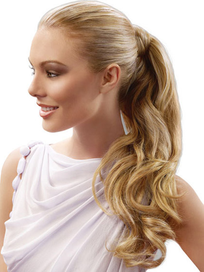 22" Wrap Around Remy Hair Ponytail - Click Image to Close