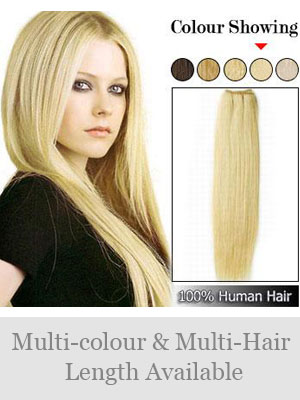 Tangle Free Synthetic Straight Full Head Extension - Click Image to Close