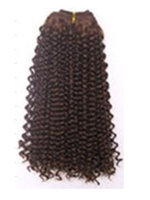 Curly Indian Remy Hair Weft Extensions