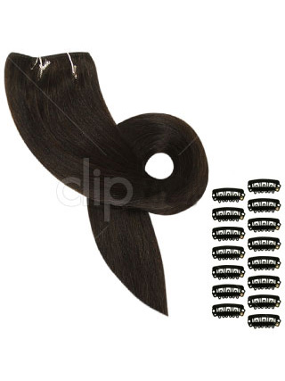 16" DIY Set Clip In Hair Extensions