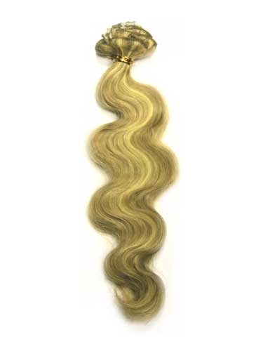 10 pcs From 18" Wavy Clip In Full Head Set