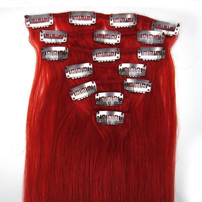 7 pcs From 14" Straight Clip In Full Head Set