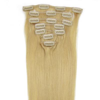 7 pcs From 14" Straight Clip In Full Head Set