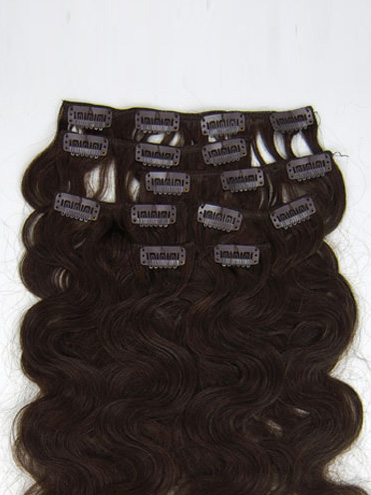 7 pcs From 14" Wavy Clip In Full Head Set