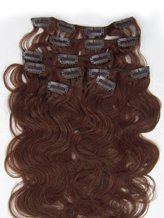 7 pcs From 14" Wavy Clip In Full Head Set