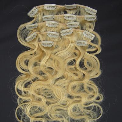 7 pcs From 14" Wavy Clip In Full Head Set