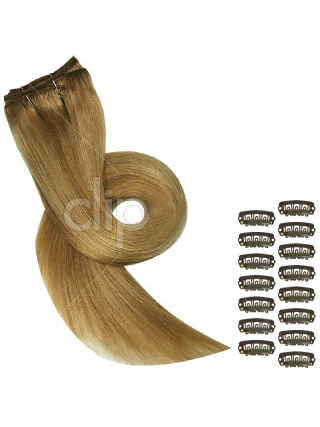 16" DIY Set Clip In Hair Extensions